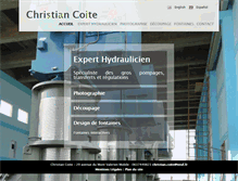 Tablet Screenshot of christian-coite.com